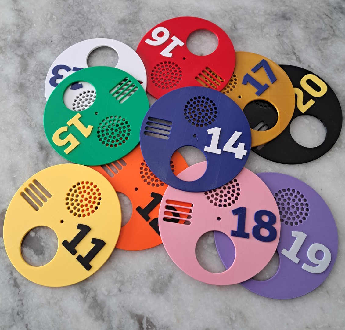 Numbered Entrance Discs 10 Pack - Image 2