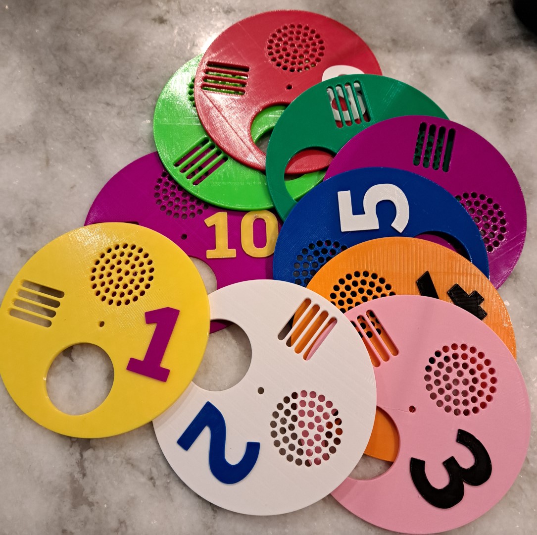 Numbered Entrance Discs 10 Pack - Image 3