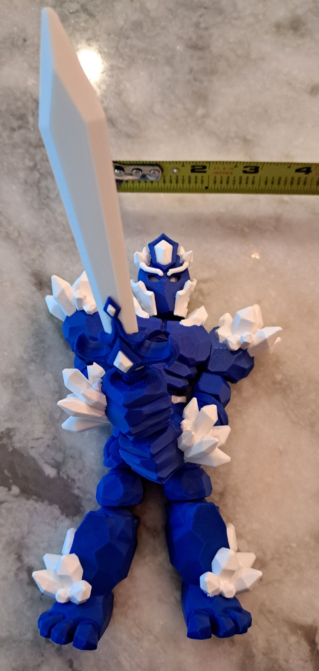 Crystal Warrior Articulating Flexible Toy - Image 4